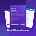 Saving Made Easy UK Money Planner cover and pages